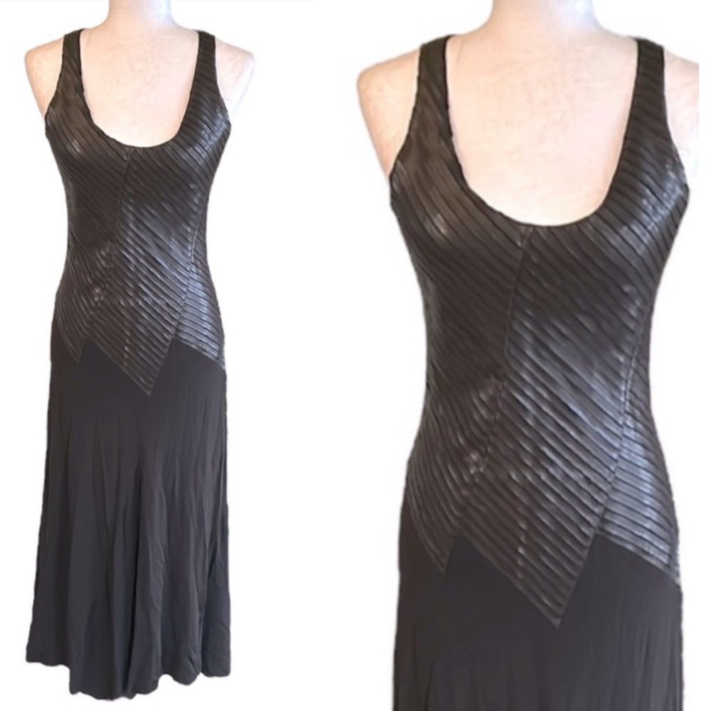 Elegant Black Midi Dress